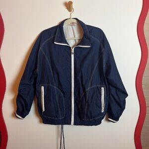 Ellesse Navy Blue Varsity Jacket